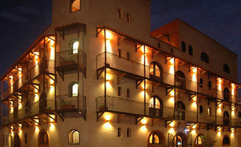 Hotel Front - Evening or Night